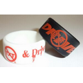 1/2" (12 Mm) Width Screen Printed Silicone Thumb/ Finger Ring